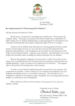 Catholic Confirmation Retreat Letter