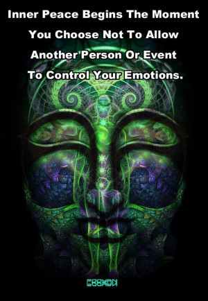 Inner peace begins the moment you choose not to allow another person ...