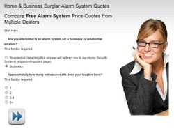 ... Consumers with Free Alarm Quotes from Local Security Providers
