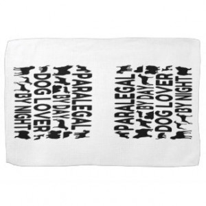 Dog Lover Paralegal Towels