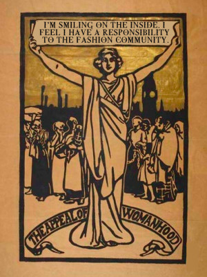 If Actual Victoria Beckham Quotes Were Suffragette Posters