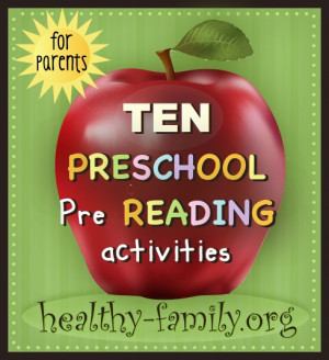 Get a list of 10 preschool prereading activities to do with your child ...