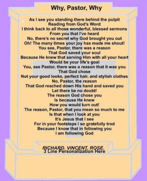 poem for pastors anniversary I hope that these pastor appreciation ...