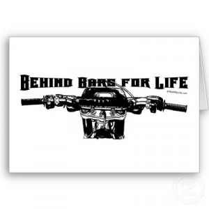Behind Bars For Life – Motocross Card from http://www.zazzle.com ...