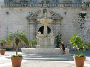 17C Spanish colonial architecture in Havana Cuba