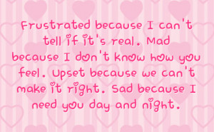 Don Know How You Feel