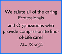 National Hospice and Palliative Care Month is coming in November. The ...