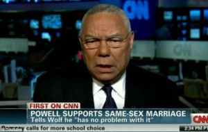 Conservatives: Former Secretary of State Colin Powell is also featured ...