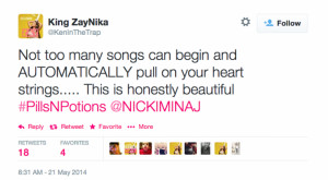 ... twitter reacts to nicki minaj's new single pills n potions