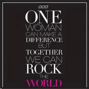 ... we can rock the world! Graphic and quote from: www.WBOnetwork.com