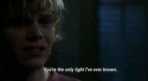 ahs, american horror story, cry, evan peters, love, quote