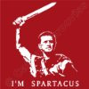spartacus leader of the slaves t shirt