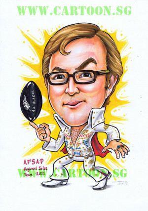 He is an Elvis Fan and his favourite rugby team is the All Blacks.