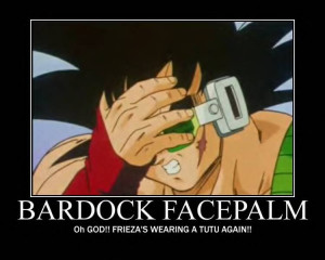 bardock and king vegeta Bardock funny