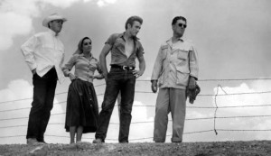 George Stevens Jr., Elizabeth Taylor, James Dean and director George ...