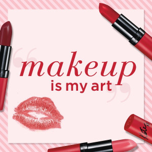 Rimmel London words to live by: #Makeup is my art. #beauty #quotes