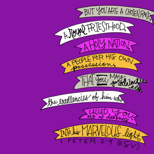 said this past weekend: “My JOB is to proclaim the excellencies ...