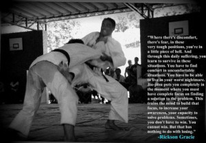 Rickson Gracie jiu jitsu quote | Tumblr Check out my Jiu Jitsu, Boxing ...