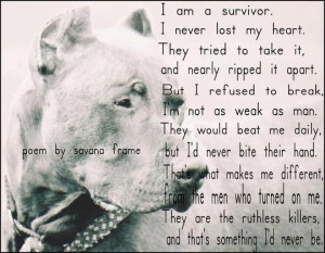 Poem for Pitbulls...Pitti, Dogs Quotes, Heart, Poems, Pit Bull Dogs ...