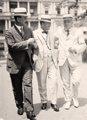 Daniels Josephus Secretary of the Navy 1913 1921 With Lane and