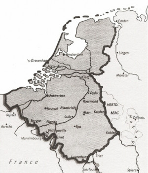 As the future king William1 saw his country in 1813