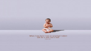 Funny Baby Quote And Sayings With Picture: Little Baby Funny Quotes ...