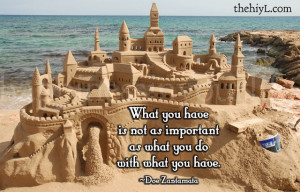 Sand castle . . .