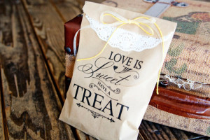 50 Best Bridal Shower Favors: candy favor bags (by mavora art and ...