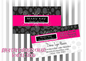 Mary Kay Business Card- DIY Printable by Simply Sprinkled