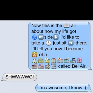 My good morning text to my bestfriend.