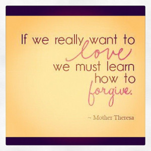 love & #forgiveness