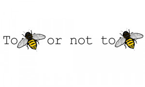 TO BE OR NOT TO BE 'THAT IS THE QUESTION'.. WELL THAT'S NOT REALLY THE ...