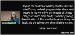 Beyond the borders of wealthy countries like the United States, in ...