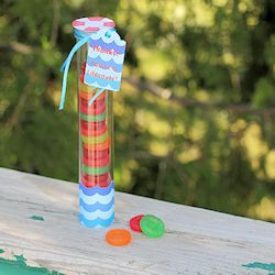 templates and some LifeSaver candies to make a special thank you ...