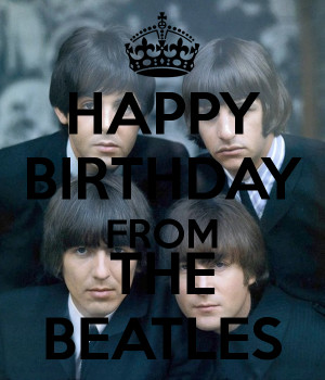 Beatles Abbey Road Birthday...
