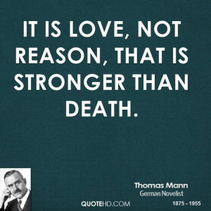 Thomas Mann Death Quotes