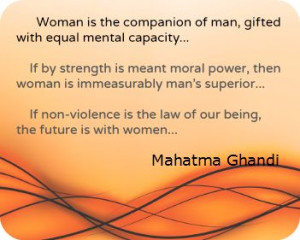 Mahatma Ghandi Quote DearKidLoveMom.com