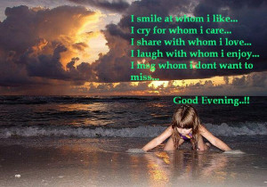 Good evening quotes,inspirational love quotes,good evening sayings ...