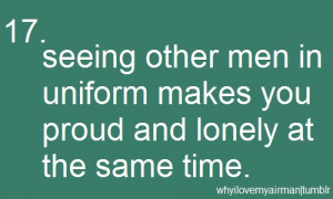 So true. I avoid going on post when the hubby’s deployed because I ...