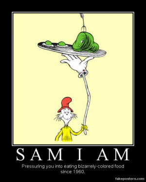 My Random Motifakes: Sam I Am by EdwardElricFTW