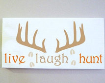 ... Hunt, Hunting Gift, Outdoorsy, Deer Antler, Father's Day, Husband, Dad
