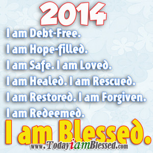 Declare Today I Am Blessed
