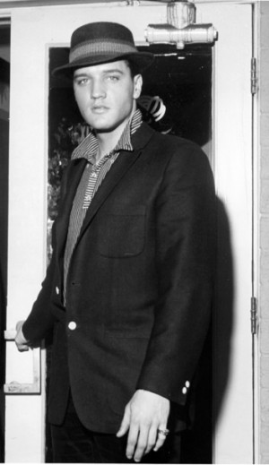... guess.” -Elvis in 1956, talking about his way of moving on stage