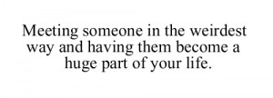 Meeting Someone Unexpectedly