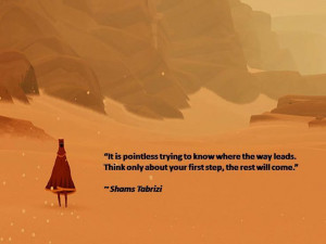 SHAMS TABRIZI. Don't stand in your own way.