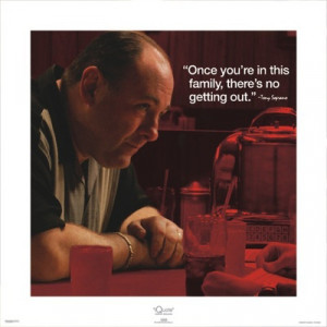 Tony Soprano. Sad to learn of the passing of James Gandolfini today ...