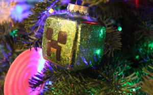 Minecraft Creeper Christmas Ornament -DIY GEEKY GOODIES