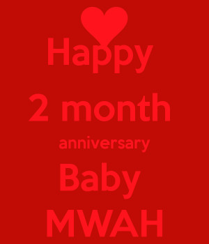 happy anniversary 2 months