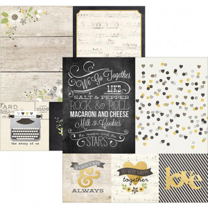 - The Story of Us Collection - 12 x 12 Double Sided Paper - Quote ...