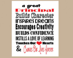 Principal Appreciation Gift, Principal Valentine Gift, Instant ...